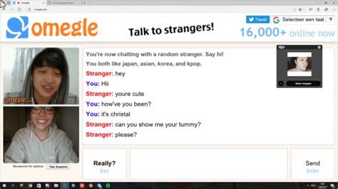 omegle 2|Omegle chat log